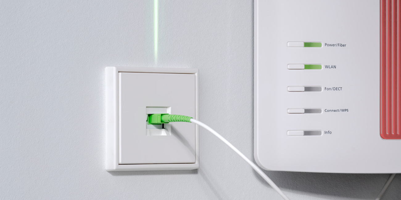 Die neuen Glasfaser-Anschlussdosen bei Elektro Ehrt GmbH in Lutherstadt Eisleben