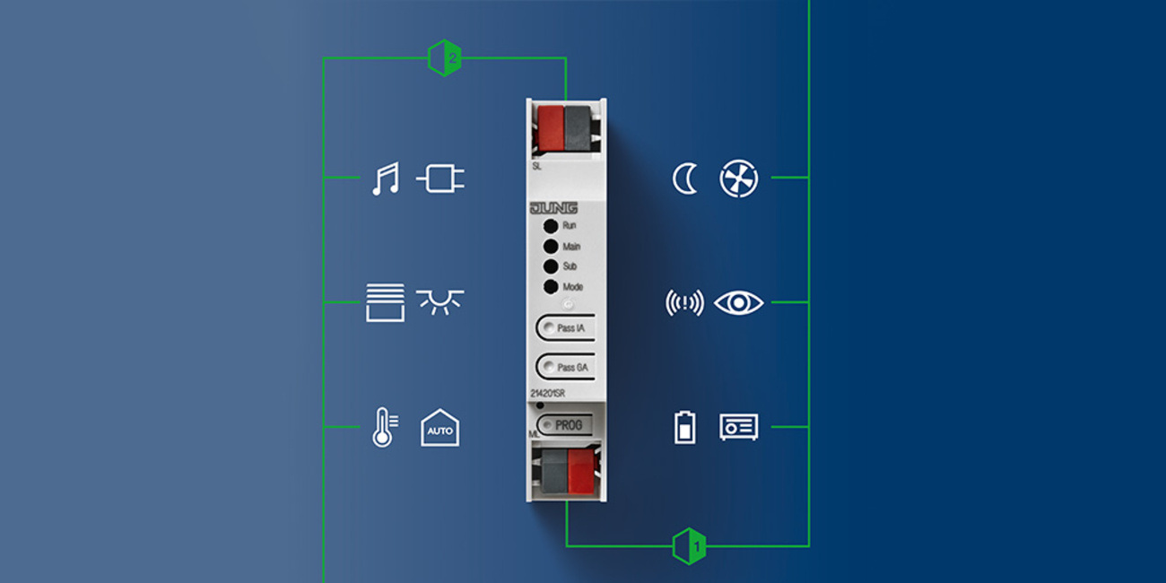 KNX Bereichs- und Linienkoppler bei Elektro Ehrt GmbH in Lutherstadt Eisleben
