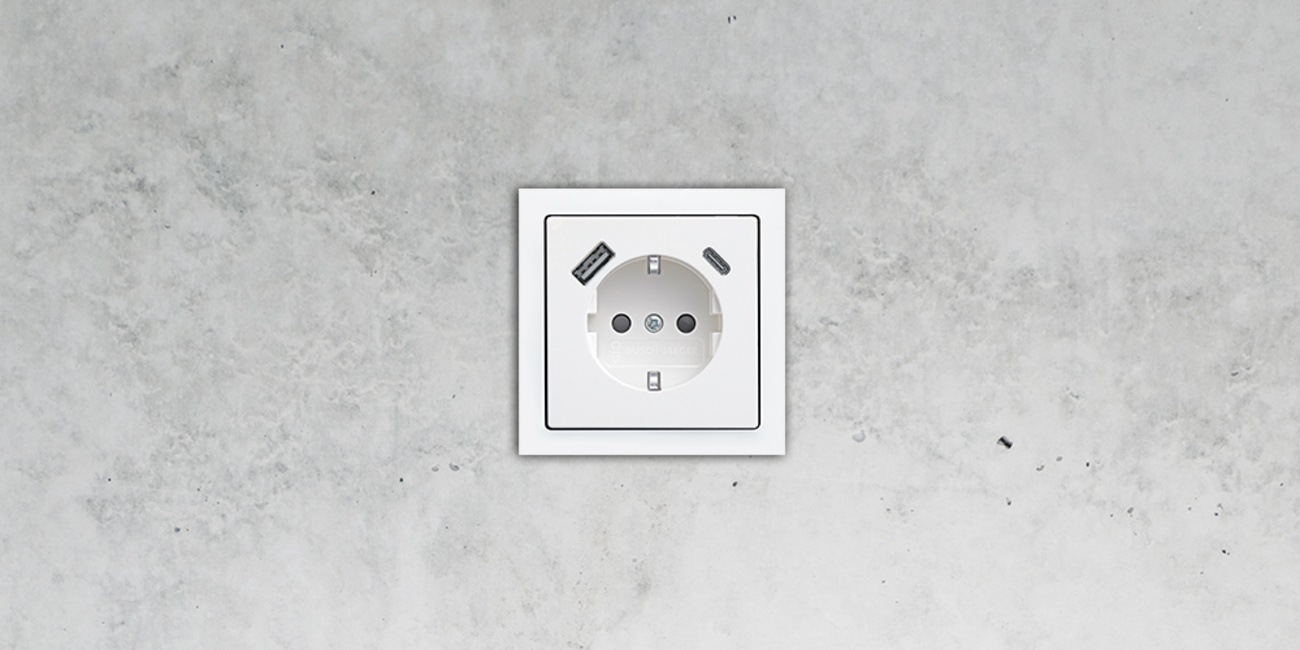 SCHUKO® USB-Steckdose bei Elektro Ehrt GmbH in Lutherstadt Eisleben