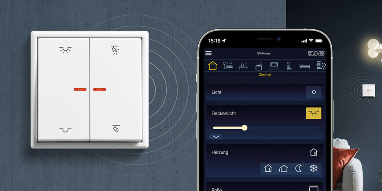 KNX RF Taster bei Elektro Ehrt GmbH in Lutherstadt Eisleben